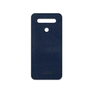 MAHOOT Deep-Blue-Leather Cover Sticker for LG K51S