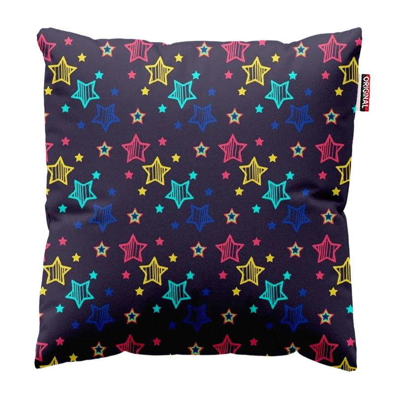 کوسن پاد آفرین طرح ستاره کد 2790 سایز 30*30 سانتی متر