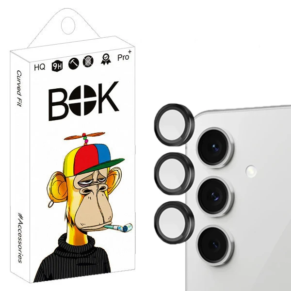 محافظ لنز دوربین بوک مدل Ring Guard مناسب برای گوشی موبایل سامسونگ Galaxy S24 FE