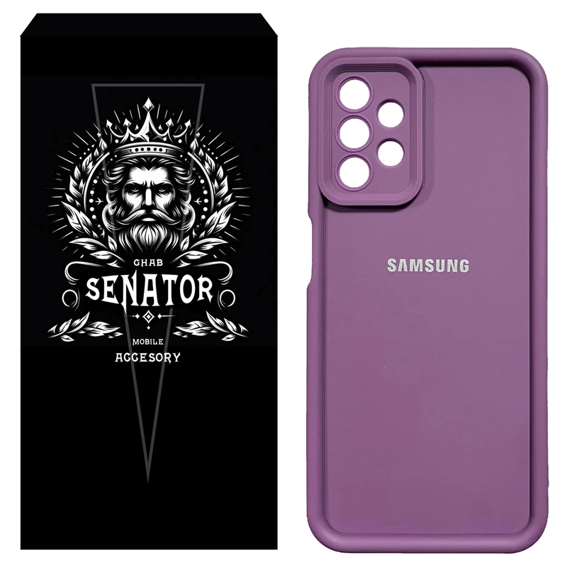کاور سناتور قاب مدل سالیدکالر مناسب برای گوشی موبایل سامسونگ Galaxy A32 4G