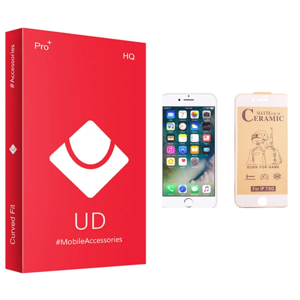 محافظ صفحه نمایش سرامیکی یو دی مدل HQ مناسب برای گوشی موبایل اپل iPhone 7