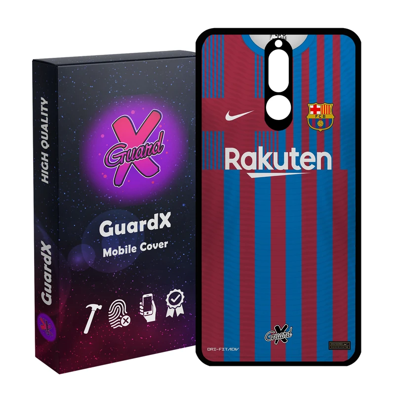 کاور گارد ایکس طرح بارسلونا مدل Glass50359 مناسب برای گوشی موبایل هوآوی Mate 10 Lite