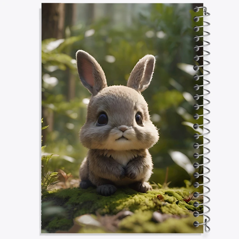 دفتر لیست خرید 50 برگ خندالو طرح خرگوش بامزه کد F5501