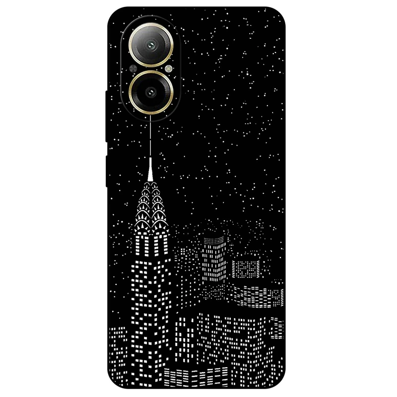 کاور مگافون طرح نیویورک مدل 7768 مناسب برای گوشی موبایل ریلمی C67 4G