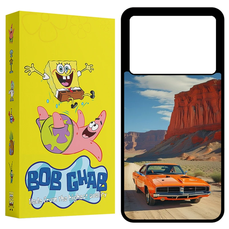 کاور باب قاب طرح ماشین مدل BCPK70P مناسب برای گوشی موبایل شیائومی Redmi K70 Pro 5G / Poco X6 Pro