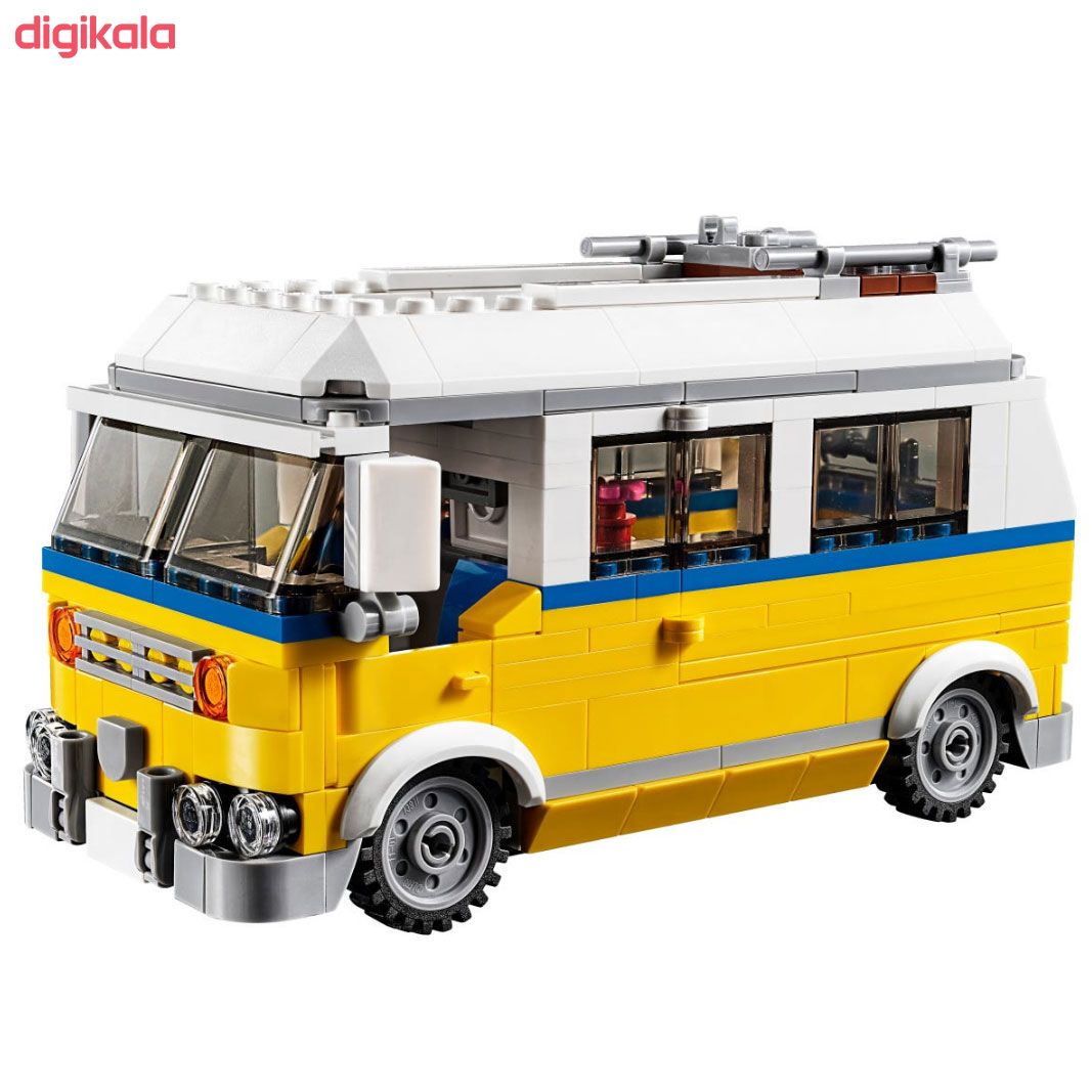 لگو سری CREATOR مدل Sunshine Surfer Van 31079 3in1 main 1 7