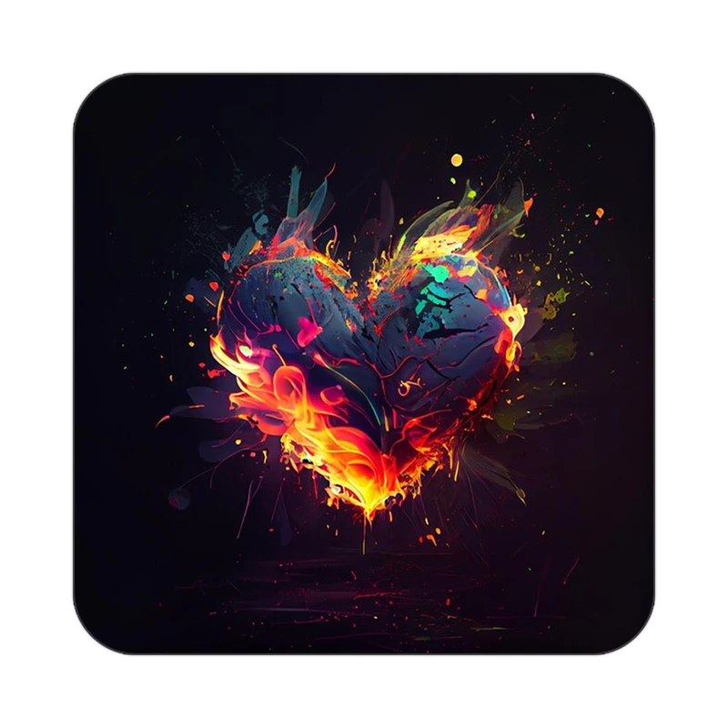 زیر لیوانی کاکتی مدل عاشقانه کد mp12661