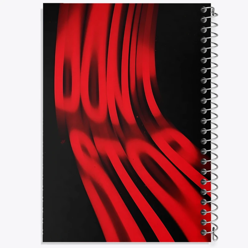 دفتر مشق 100 برگ خندالو طرح don't Stop کد F5059