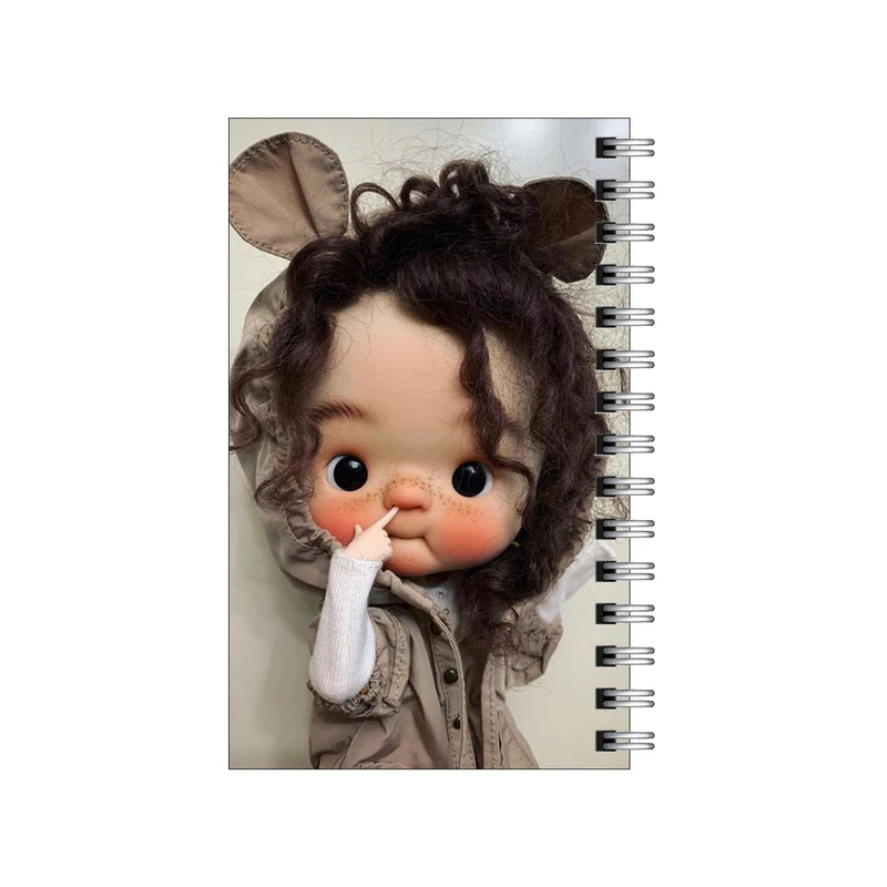 دفترچه یادداشت مدل to do list طرح دختر بی تربیت کک مکی کد 4380582