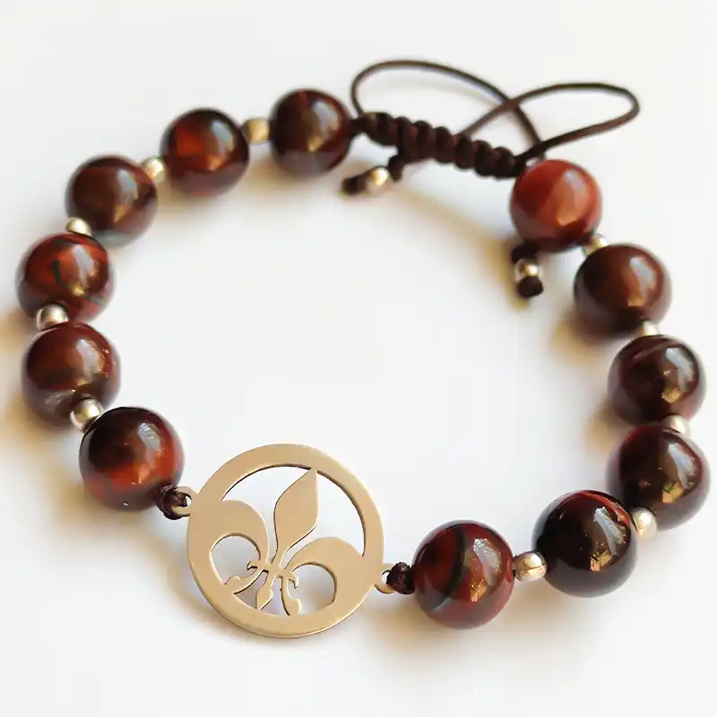 دستبند نقره مدل تهران