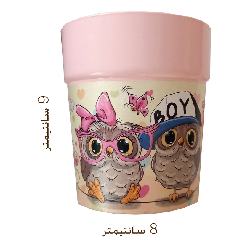 لیوان کودک مدل جغد کد 107