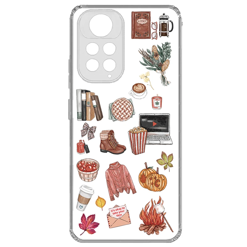 کاور مدل استیکر پائیزی مناسب برای گوشی موبایل شیائومی Redmi Note 11 S