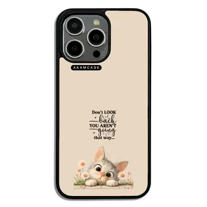 AKAM AMC-WA15PROMAX-ANIMALS QOUTES-20 Cover For Apple iPhone 15 Pro Max
