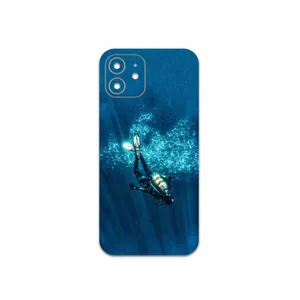 MAHOOT Scuba Diving Cover Sticker for Apple iPhone 12