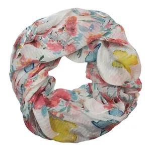 شال گردن زنانه مدل حلقه ای 8978