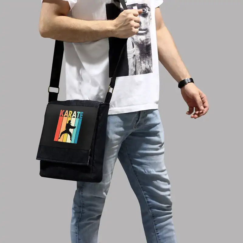 کیف رودوشی چی چاپ مدل رشته ورزشی کاراته کد 65123