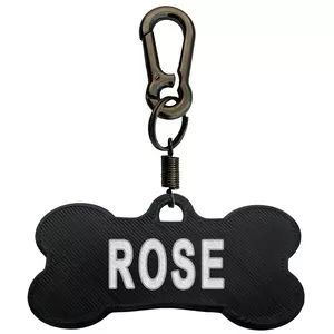 پلاک شناسایی سگ مدل Rose