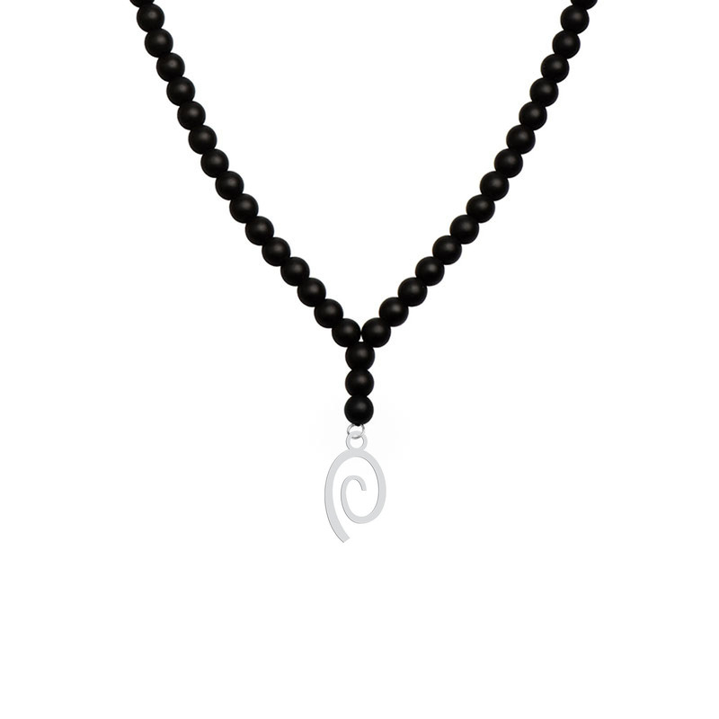 گردنبند نقره زنانه هایکا مدل مارپیچ کد n.ha1-957