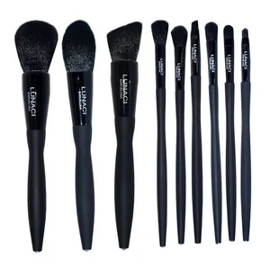 ست برس آرایشی لوناچی مدل نگینی مجموعه 9 عددی