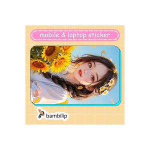 استیکر بامبیلیپ مدل کارت عابر طرح دختر آفتابگردان تابستونی کد 8684922