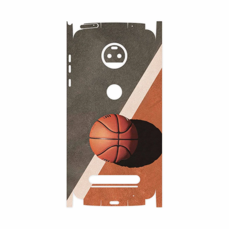 برچسب پوششی ماهوت مدل Basketball-FullSkin مناسب برای گوشی موبایل موتورولا Moto Z2 Force