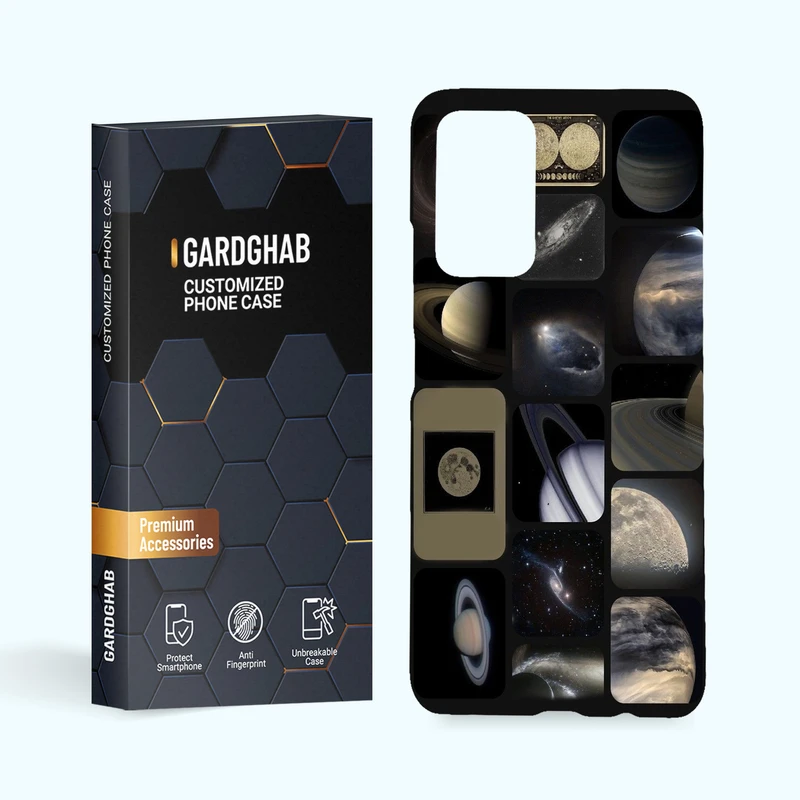 کاور گارد قاب مدل کهکشان مناسب برای گوشی موبایل شیائومی Poco M4 Pro 5G / Redmi Note 11 5G