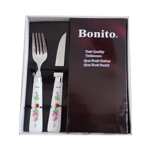 سرویس کارد و چنگال میوه خوری 12 پارچه بونیتو مدل 003