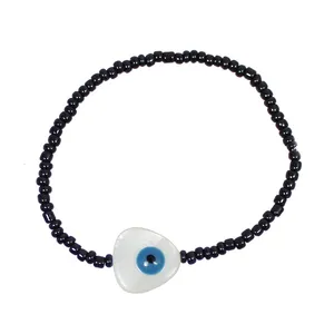 دستبند طرح چشم نظر کد 4186