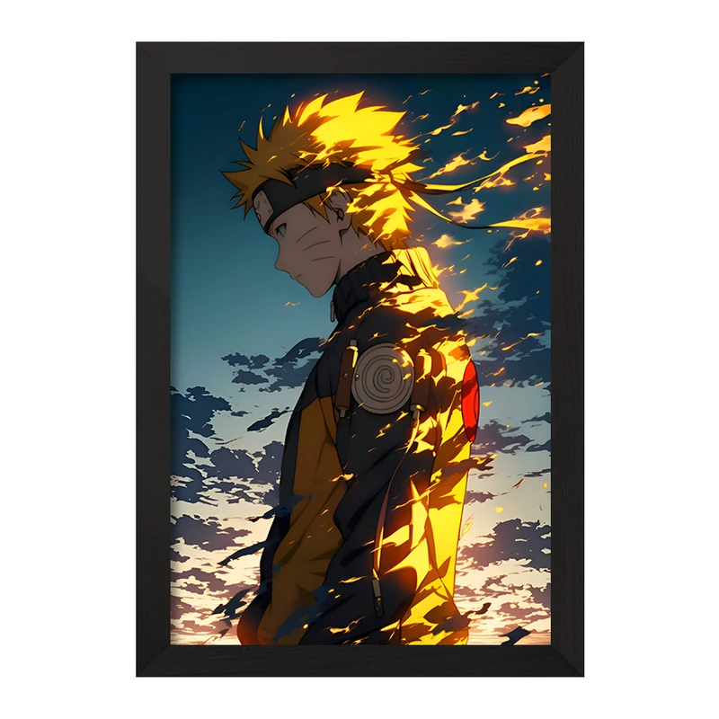 تابلو خندالو مدل انیمه ناروتو (Naruto) کد F9174