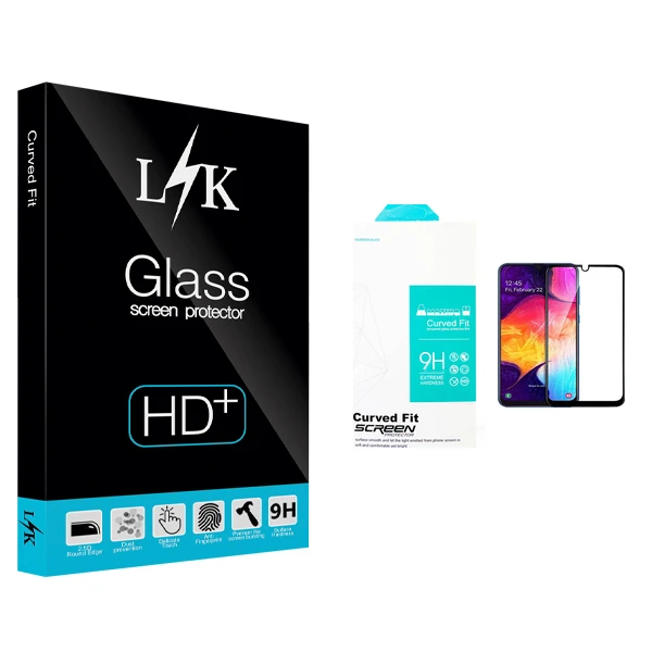 محافظ صفحه نمایش ال کی مدل +HD مناسب برای گوشی موبایل سامسونگ Galaxy A50