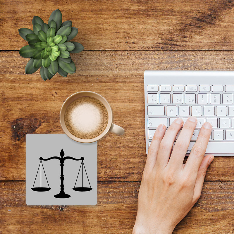 زیر لیوانی طرح وکالت مدل MC1288