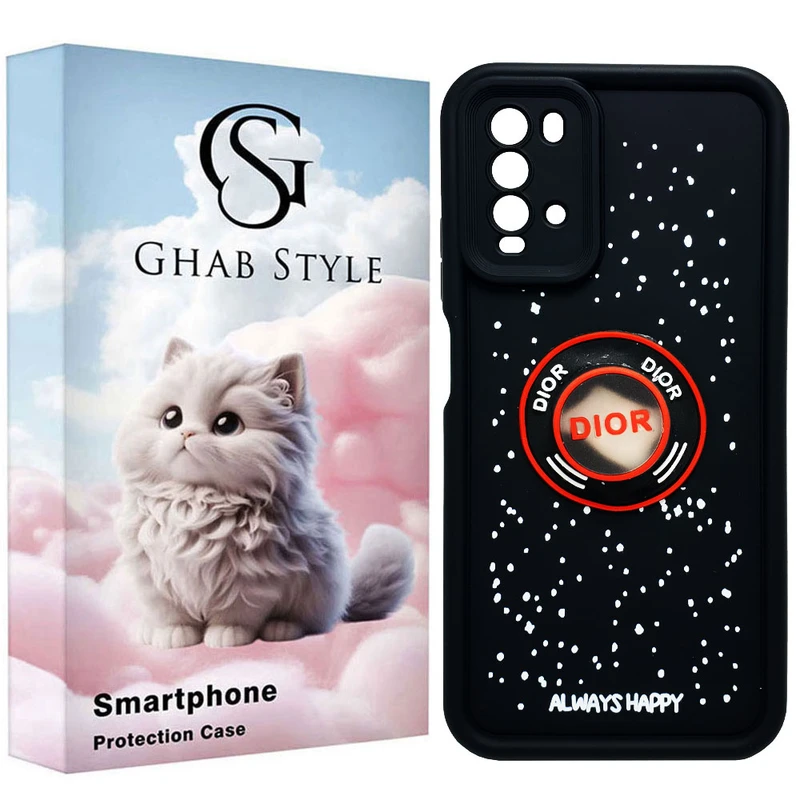 کاور قاب استایل مدل سیلیکونی طرح چراغدار مناسب برای گوشی موبایل شیائومی Redmi 9T / 9 Power / Poco M3 / Note 9