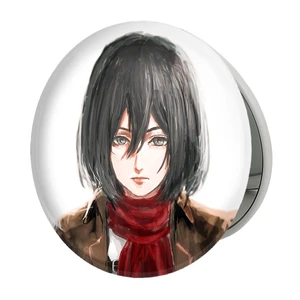 آینه جیبی خندالو طرح میکاسا اکرمن انیمه اتک آن تایتان Attack on Titan مدل تاشو کد 18612