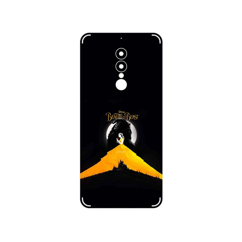 برچسب پوششی ماهوت مدل Beauty and the Beast مناسب برای گوشی موبایل جی ال ایکس Shahin