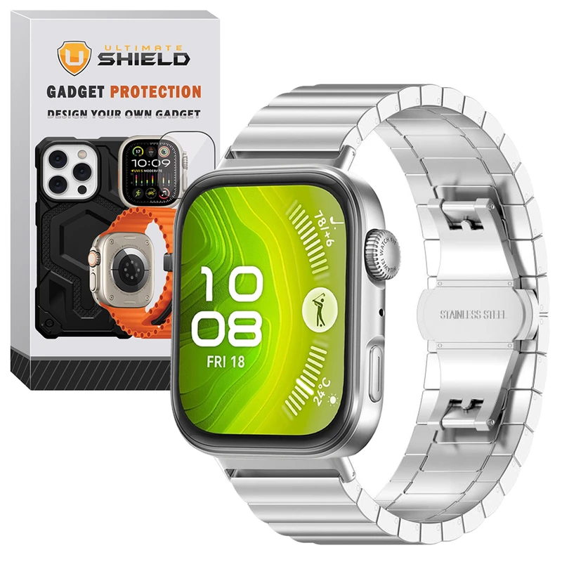 بند آلتیمیت شیلد مدل Swatch Link FT مناسب برای ساعت هوشمند هوآوی Fit 4 Pro 40mm