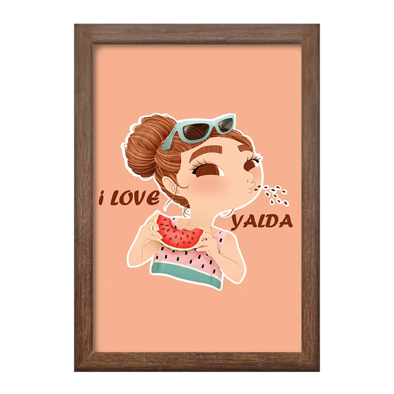 تابلو خندالو طرح شب یلدا  کد 3194