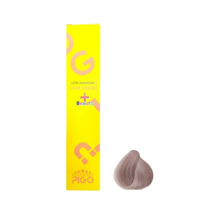 رنگ مو پیگو شماره 8.13 مدل پلاس بیوتی حجم 105 میلی لیتر رنگ بلوند شنی روشن