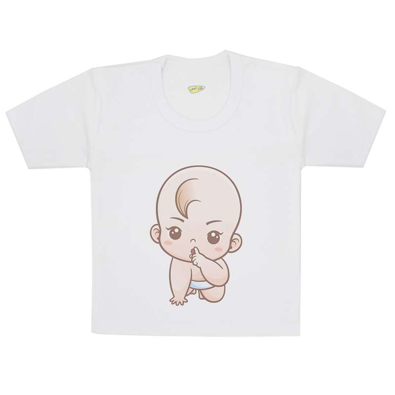 تی شرت آستین کوتاه نوزادی کارانس مدل TSB-3023