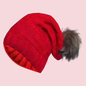 کلاه بافتنی بچگانه مدل ترنم-2