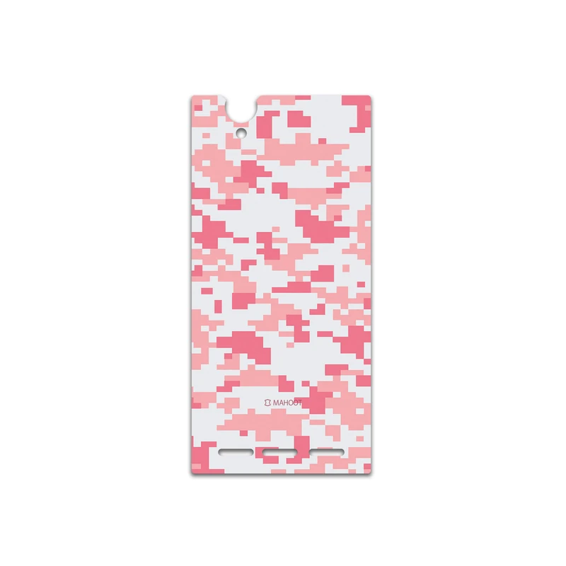 برچسب پوششی ماهوت مدل Army-Pink-pixel مناسب برای گوشی موبایل سونی Xperia T2 Ultra