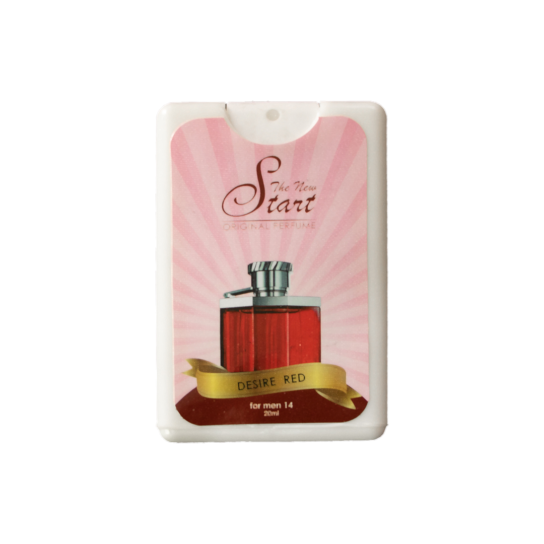 عطر جیبی استارت مدل DESIRE RED کد 01 حجم 20 میلی لیتر