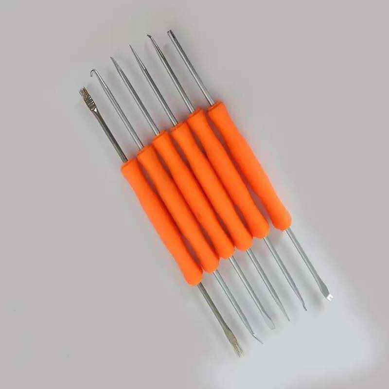 ابزار لحیم کاری کایزی مدل K-1476 مجموعه 6 عددی
