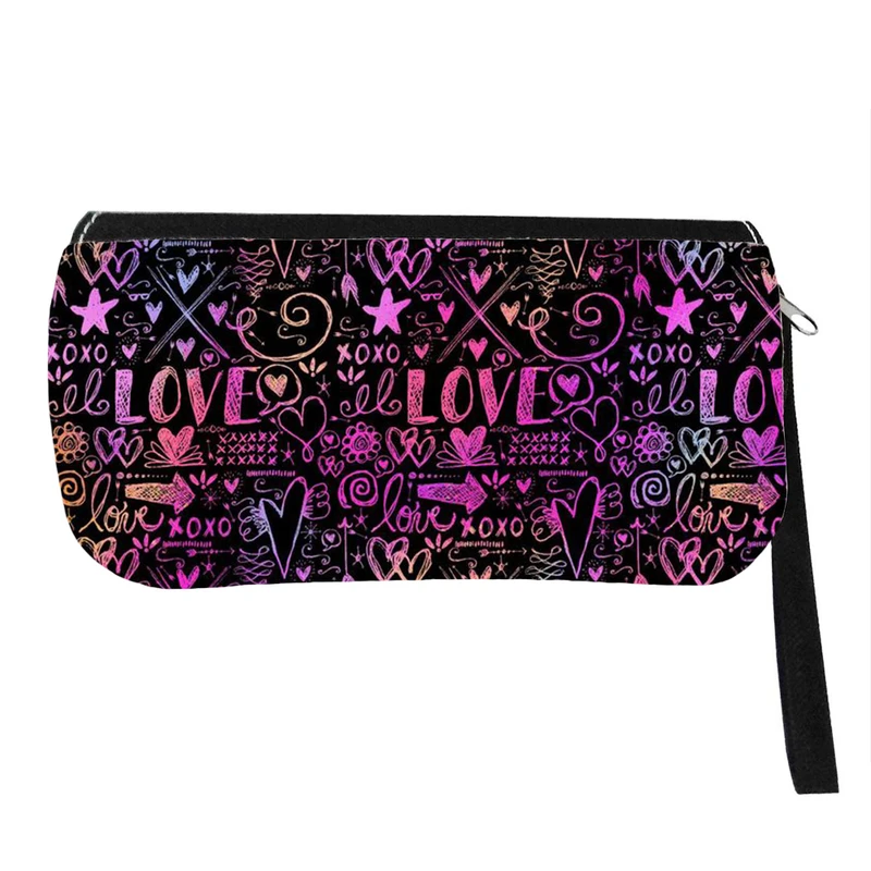 جامدادی پاد آفرین مدل فانتزی طرح قلب عشق لاو کد p804