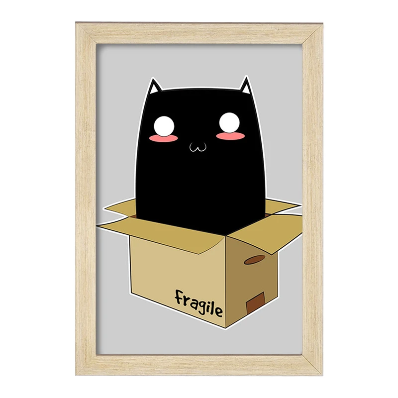 تابلو خندالو مدل گربه (Cat) کد F929