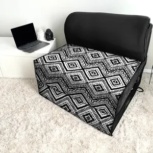 مبل تختخواب شو یک نفره نوپه هوم مدل تشک شو پترن اسپورت لوزی کد M1052