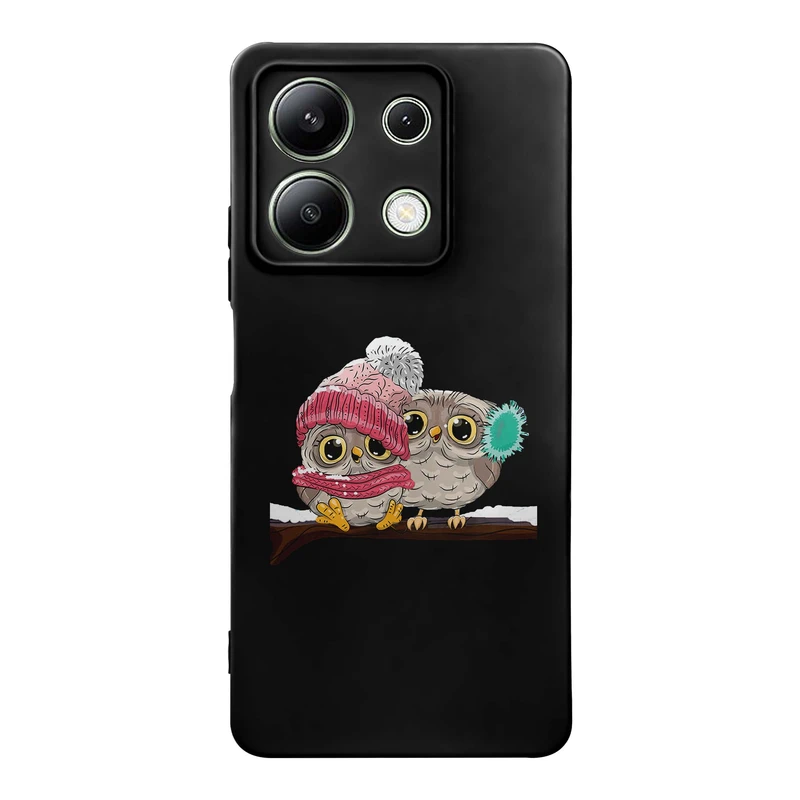 کاور قاب گارد طرح دخترانه جغد کد s11332 مناسب برای گوشی موبایل شیائومی Redmi Note 13 4G