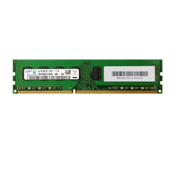 رم کامپیوتر DDR3 دو کاناله 1600 مگاهرتز CL11 سامسونگ مدل 12800U ظرفیت 4 گیگابایت