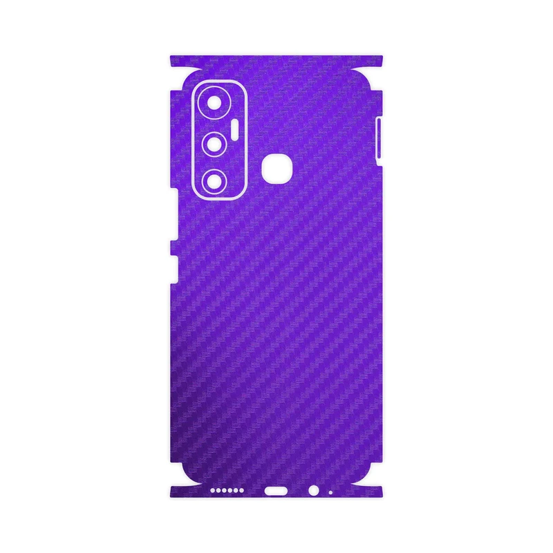 برچسب پوششی ماهوت مدل Purple-Fiber-FullSkin مناسب برای گوشی موبایل اینفینیکس Hot 11