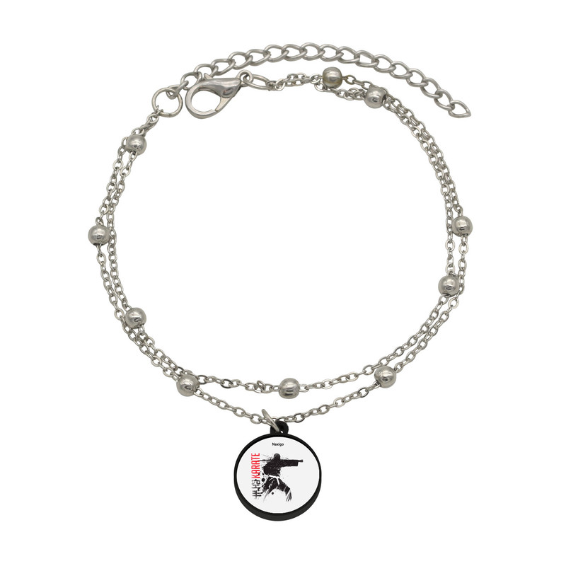 پابند زنانه ناکسیگو مدل شب تاب طرح کاراته کد LB7395 پابند زنانه ناکسیگو مدل شب تاب طرح کاراته کد LB7395