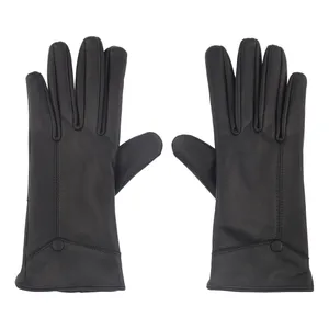 دستکش زنانه چرم مشهد مدل R0195-001-08